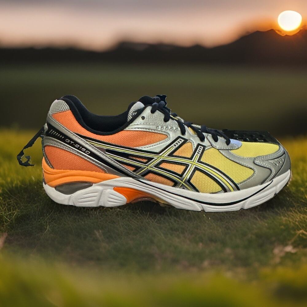 New Men's Size 10 Asics GT-2160 Sun Peach Banana Cream 1203A783-700